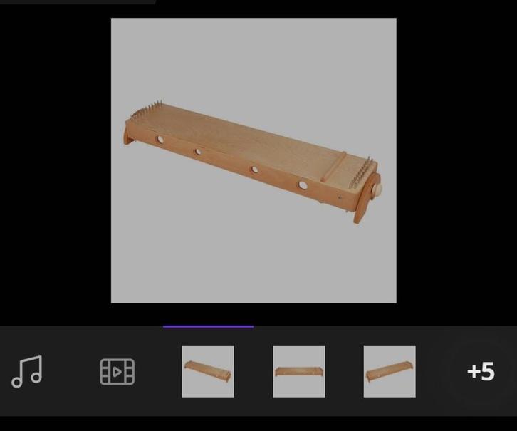 Spirit sound multichord met tijgeroog, Musique & Instruments, Instruments à corde | Autre, Enlèvement