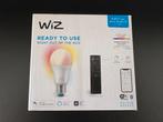 Wiz RGB lamp + afstandsbediening (Nieuw in doos), 30 tot 60 watt, Led-lamp, Nieuw, E27 (groot)