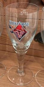 6 glazen koeketiene, Verzamelen, Biermerken, Ophalen of Verzenden