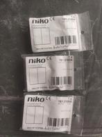 3x niko 161-31004 black coated, Comme neuf, Enlèvement ou Envoi
