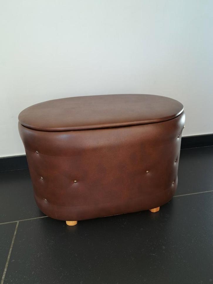 Opbergpoef, Maison & Meubles, Canapés | Repose-pieds & Poufs, Enlèvement ou Envoi