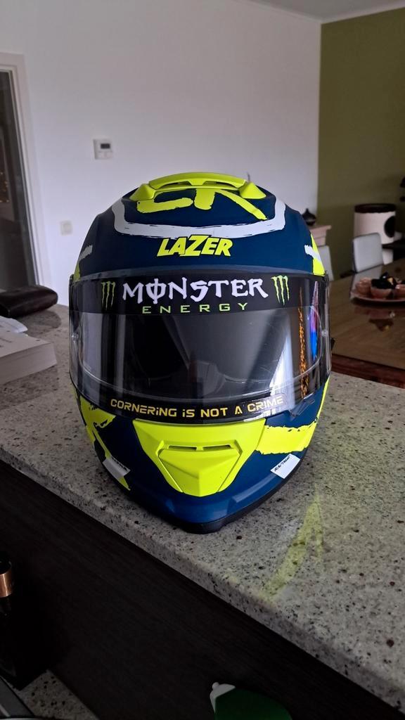 Lazer Street rafale maat L, Motoren, Kleding | Motorhelmen, Dames, Heren, Integraalhelm, L, Overige merken, Tweedehands, Ophalen of Verzenden