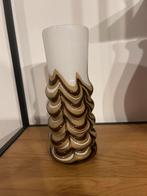 Vintage pop art Carlo Moretti glas/glazen vaas, Antiek en Kunst, Ophalen of Verzenden