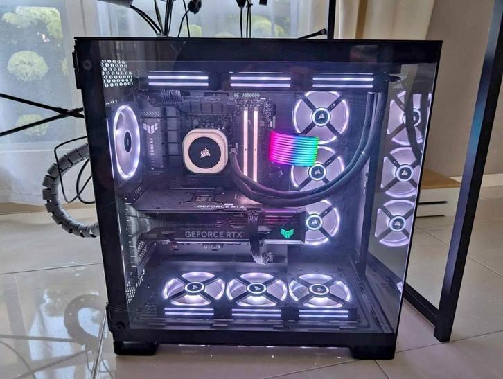 GAMING PC | Ryzen 7800 X3D /NVIDIA 4070 TI SUPER 32 GB DDR5, Computers en Software, Desktop Pc's, Zo goed als nieuw, SSD, 32 GB