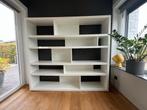 witte open boekenkast, Huis en Inrichting, Kasten | Boekenkasten, Ophalen, Gebruikt, 150 tot 200 cm, 150 tot 200 cm