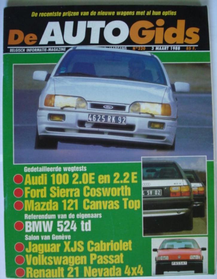 AutoGids 220, Boeken, Auto's | Folders en Tijdschriften, Gelezen, Algemeen, Verzenden