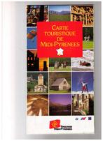 Carte touristique Midi-Pyrénées 1/500 000, France, Utilisé, Enlèvement ou Envoi, Collectif