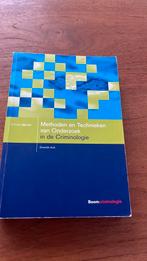 Methoden en technieken van onderzoek in de criminologie, Boeken, Ophalen of Verzenden, C.C.J.H. Bijleveld