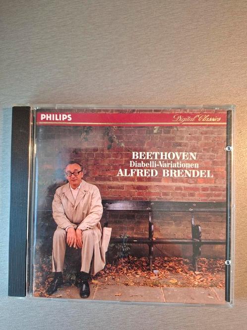 Cd. Beethoven.  Diabelli Variationen. (Philips,  Brendel)., Cd's en Dvd's, Cd's | Klassiek, Zo goed als nieuw, Ophalen of Verzenden