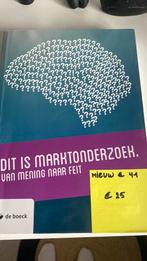 Boek Dit Is Marktonderzoek, Boeken, Ophalen, Zo goed als nieuw