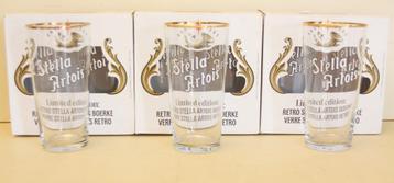 Stella Artois Boerkes 33cl / Emaille Logo En Gouden Randje beschikbaar voor biedingen