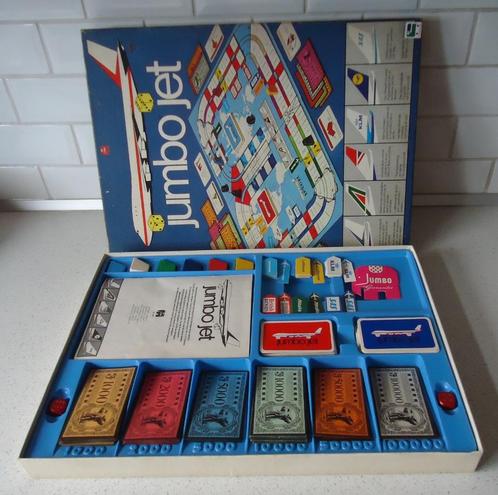 Vintage"Jumbo Jet" van Jumbo in prima Staat !, Hobby en Vrije tijd, Gezelschapsspellen | Bordspellen, Zo goed als nieuw, Een of twee spelers