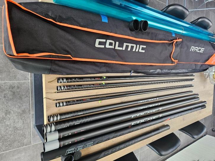 Colmic carp maniac 11,5 meter pakket nieuw, Watersport en Boten, Hengelsport | Algemeen, Zo goed als nieuw, Vaste hengel, Ophalen