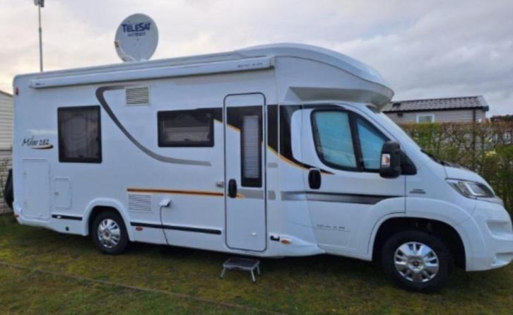 Benimar 7 Mileo 282 bj. 2017 4-slaapplaatsen 72000km Euro 5, Caravans en Kamperen, Mobilhomes, Bedrijf, tot en met 4, Benimar