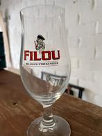 6 Filou glazen, Verzamelen, Biermerken, Ophalen, Zo goed als nieuw