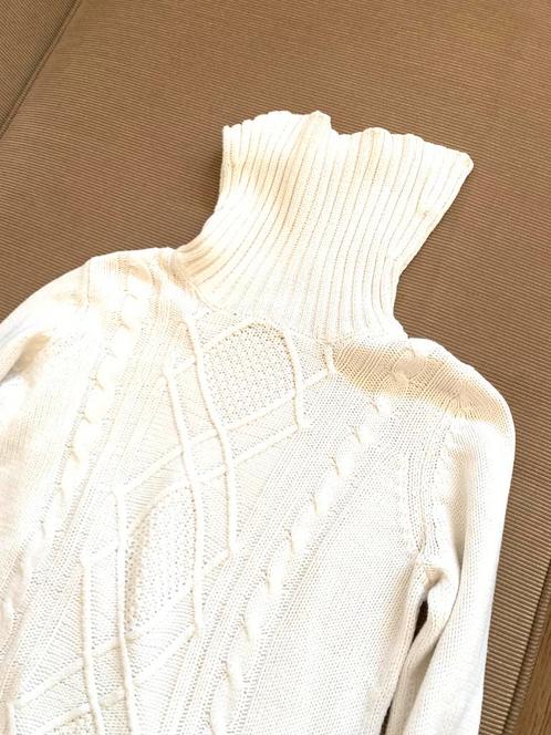 Tom Tailor zachte crèmekleurige gebreide coltrui maat L, Kleding | Dames, Topjes, Zo goed als nieuw, Ophalen of Verzenden