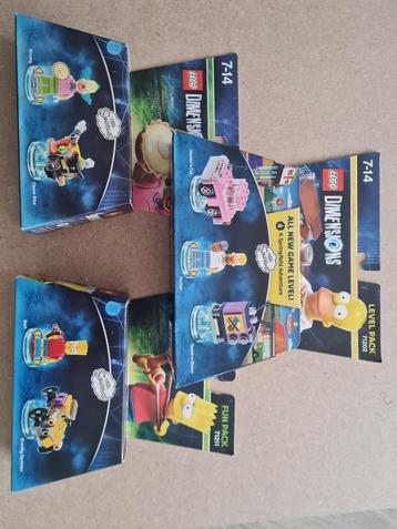 Lego The Simpsons Fun pack krusty  Lever pack homer Fun pack beschikbaar voor biedingen