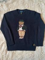 Ralph Lauren gebreide trui beer bear knit S, Blauw, Ralph Lauren, Ophalen of Verzenden, Zo goed als nieuw