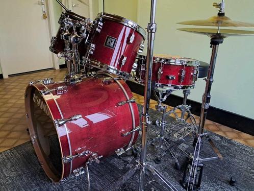 sonor drumstel, Muziek en Instrumenten, Drumstellen en Slagwerk, Gebruikt, Sonor, Ophalen