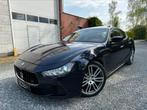 Maserati Ghibli 3.0D V6 - Full - Dak / Red Interior 98000KM, Auto's, Maserati, Automaat, Euro 5, 2993 cc, Blauw