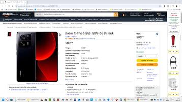 GSM XIAOMI 13T PRO 512GB ZWART 12GB RAM beschikbaar voor biedingen