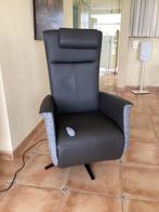 Elektrische relax sta-op Prominent Modl Toscana Large, Huis en Inrichting, Fauteuils, Ophalen, Zo goed als nieuw, Leer, Hukla himolla de toekomst stressless revilax medilax