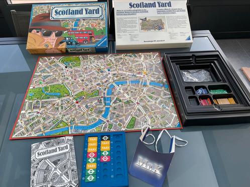 Bordspel Scotland yard, Hobby en Vrije tijd, Gezelschapsspellen | Bordspellen, Zo goed als nieuw, Drie of vier spelers, Vijf spelers of meer