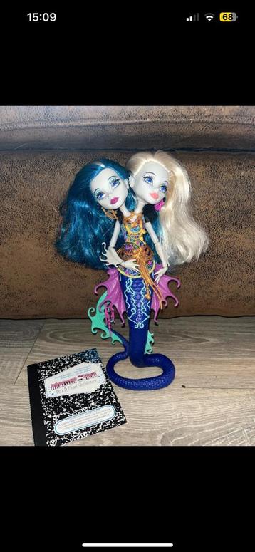 Monster High ~Peri&Pearl Serpentine~, Verzamelen, Poppen, Verzenden, Zo goed als nieuw