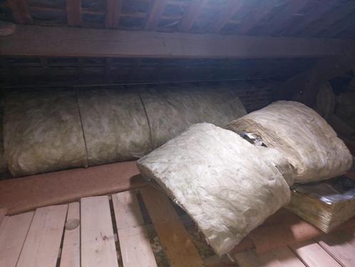 Isolatie - gratis, Doe-het-zelf en Bouw, Isolatie en Afdichting, Gebruikt, Dakisolatie, 12 cm of meer, 15 m² of meer, Ophalen