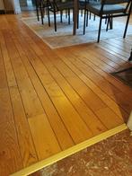 Parketvloer massief eiken  (ca 60m2), Doe-het-zelf en Bouw, Gebruikt, 10 m² of meer, 10 tot 30 cm, Hout
