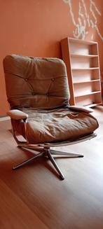 Design fauteuil, Huis en Inrichting, Fauteuils, Ophalen, Gebruikt, Metaal, Design