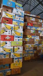 Bananen dozen 500stuk €0,50/stuk, Ophalen, Gebruikt, Doos