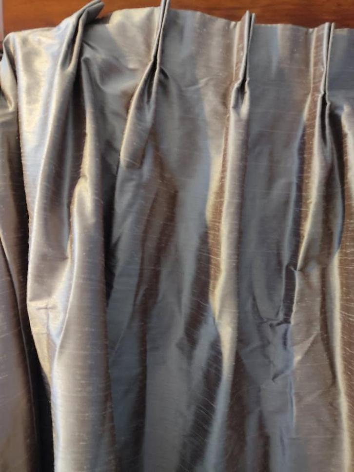 tentures violine, Huis en Inrichting, Stoffering | Gordijnen en Lamellen, Zo goed als nieuw, Overige kleuren, Ophalen