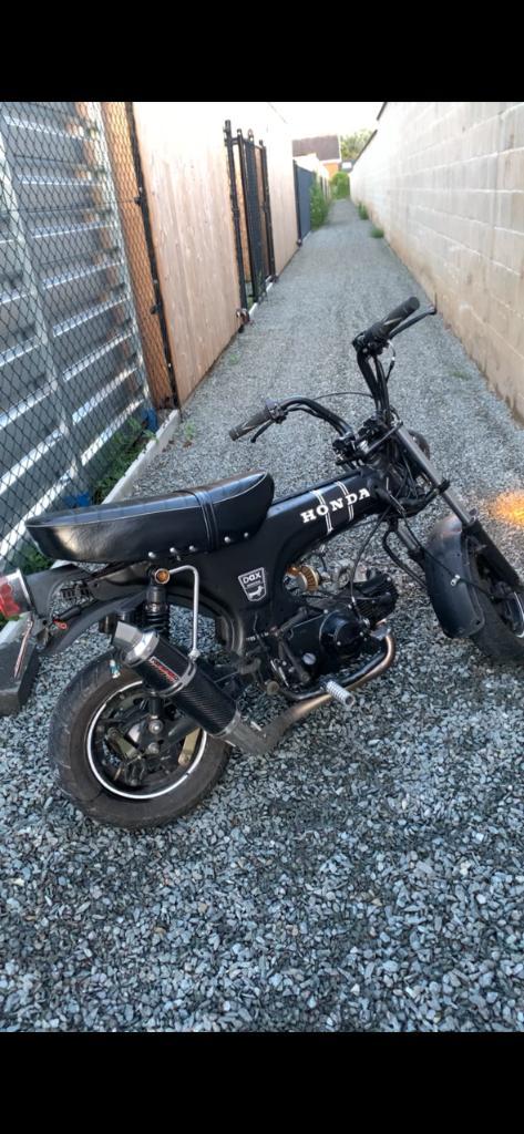 Dax skyteam 50cc 5l paps niet in orde!, Fietsen en Brommers, Brommers | Honda, Gebruikt, Klasse B (45 km/u), Ophalen