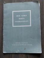 Deze namen maken overwinningen. Britse Vliegtuigen. R.A.F, Enlèvement ou Envoi