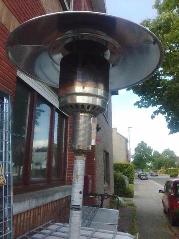 Terrasverwarmer op gas, Tuin en Terras, Ophalen, Zo goed als nieuw, Gas, Parasol