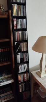 CD rek, zwart, hout, Ophalen, 75 tot 150 discs, Zo goed als nieuw, Hout