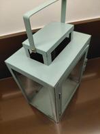 Ijzeren lantaarn, Moins de 25 cm, Enlèvement ou Envoi, Vert, Utilisé