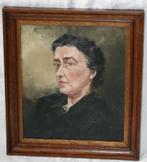 Portret Olie op Doek, niet getekend, Antiek en Kunst, Ophalen of Verzenden