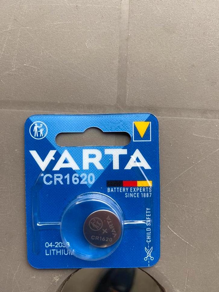 Varta CR1620 lithium knoopcel batterij – nieuw, Audio, Tv en Foto, Accu's en Batterijen, Nieuw, Ophalen