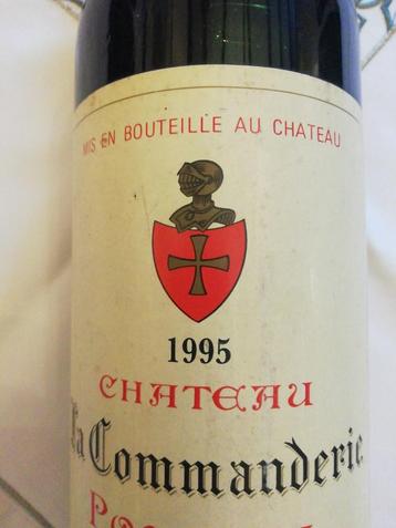 Één fles Pomerol  kwaliteits wijn 