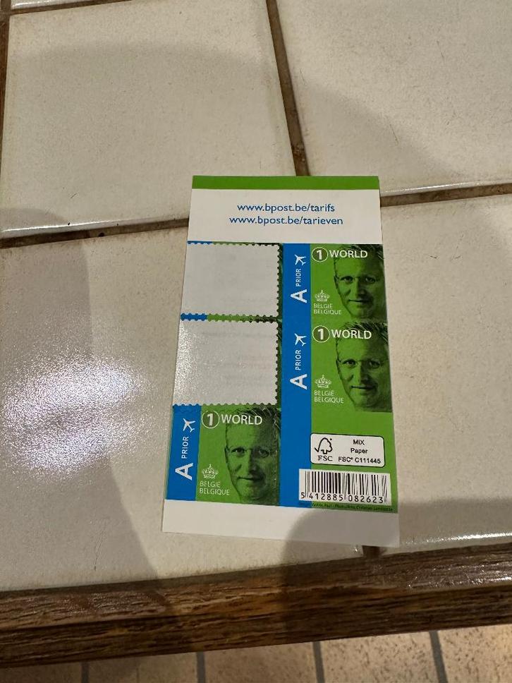 Postzegels geschikt om overal in de wereld op te sturen, Postzegels en Munten, Postzegels | Europa | België, Postfris, Frankeerzegel