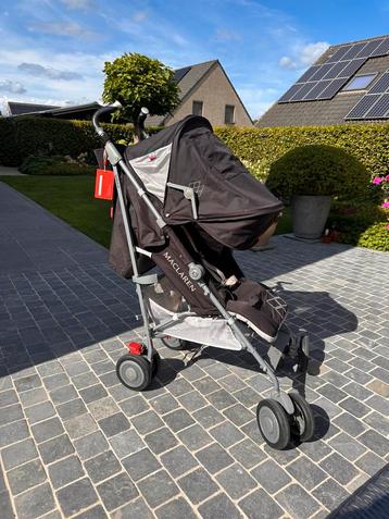 Maclaren TECHNO XT met alle accessoires!, Enlèvement, Comme neuf, Maclaren, Protection de pluie