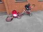 complete kinderwagen uitzet, Kinderen en Baby's, Ophalen, Gebruikt, Kinderwagen, Verstelbare duwstang