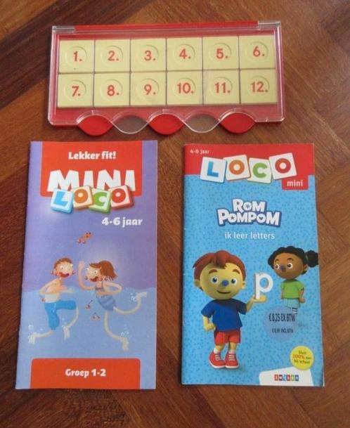 Loco Mini : doos + 2 boekjes, Kinderen en Baby's, Speelgoed | Educatief en Creatief, Gebruikt, Ophalen of Verzenden