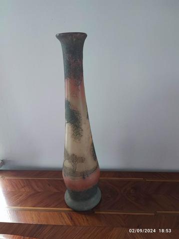 Vase en pâte de verre