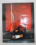 Affiche Peretti voor Anpat ingekaderd 51x41cm, Deurposter of groter, Ophalen of Verzenden, Overige onderwerpen, Rechthoekig Staand