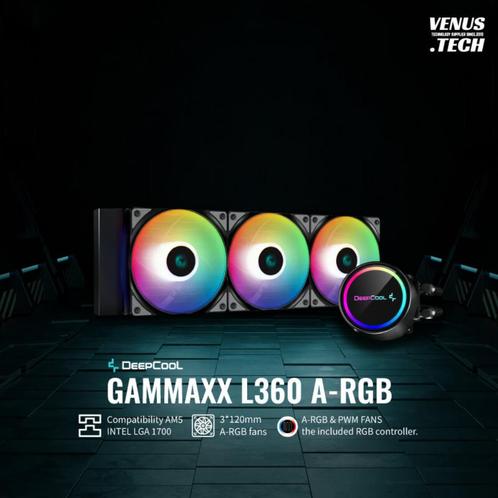 Deepcool Waterkoeling L360 A RGB, Computers en Software, Computerkoelers, Zo goed als nieuw, Waterkoeling, Ophalen of Verzenden