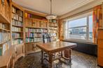 Prachtige en stevige bibliotheek wand., Huis en Inrichting, Ophalen, Zo goed als nieuw, Eikenhout, Met deur(en)