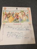 Telegram Aristokraten 1951, Enlèvement ou Envoi